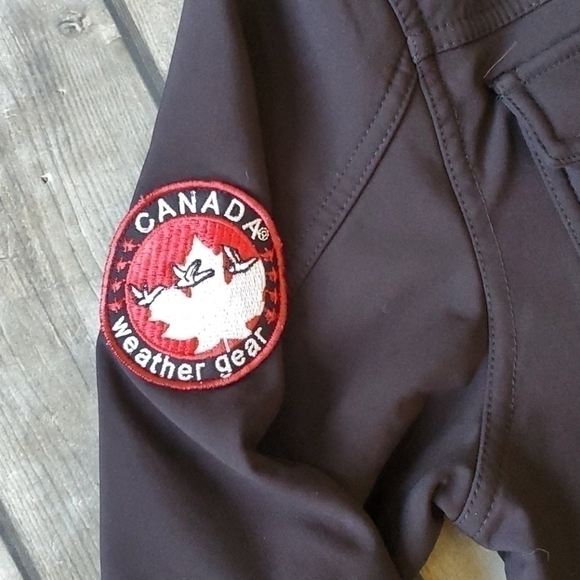 Mens Canada Weathergear Fleece Lined Coat Sz Med - Picture 3 of 5